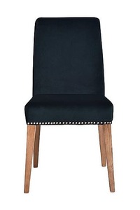 Pascal Dining Chair - Navy Velvet - Homelandz