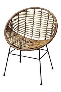 Wicker relaxed chair - Homelandz