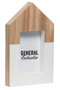 Wooden House Picture Frame - Homelandz