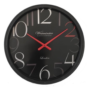 Westminster Clock Black/Red - Homelandz