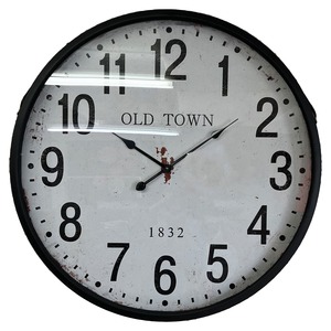 Old Town Iron Wall Clock - Homelandz