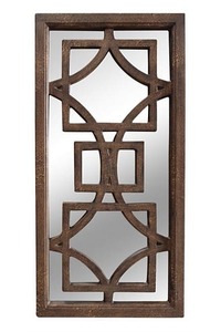 Ornate Mirror Antique Gold - Homelandz