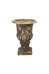 Aged Moss French Urn High - Homelandz