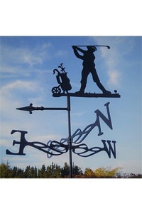 Golfer Weathervane - Homelandz