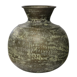 Catalonia Large Urn in Verdigris Antique Finish - Homelandz
