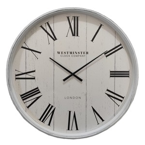 Westminster Clock Stylish Roman White - Homelandz