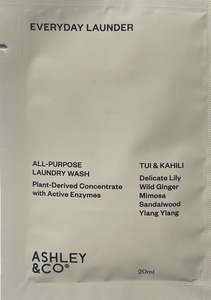Ashley + Co Everyday Launder - Laundry Concentrate Sachet Sample