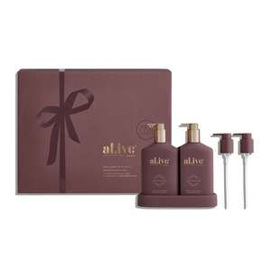 Beauty Skincare: Alive Body Transformative Wash & Lotion Duo Set - Sweet Plum & Berries