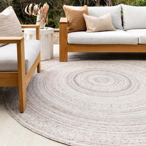Baya: Palm Cove Floor Rug Sand