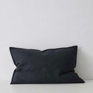 Weave: COMO LINEN CUSHION - SHADOW 40 x 60cm