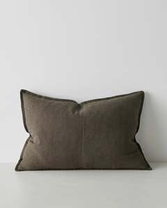 COMO LINEN CUSHION - Spruce 40 x 60cm
