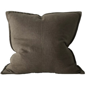 COMO LINEN CUSHION - Spruce 60 x 60cm