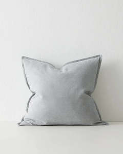Weave: FIORE LINEN BLEND CHENILLE CUSHION 50 X 50CM choose from 9 colours