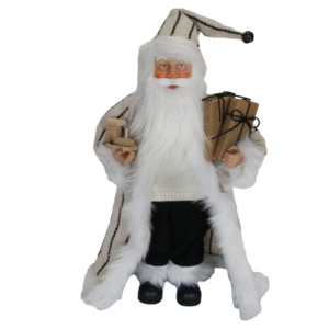 Christmas: Black and Beige Santa