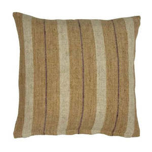 Marigold Linen Multi Stripe Cushion