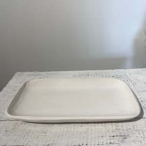 Magnolia Lane White Platter - large