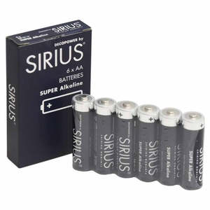 Pantry: Sirius AA Deco Power Battery Pack Of 6