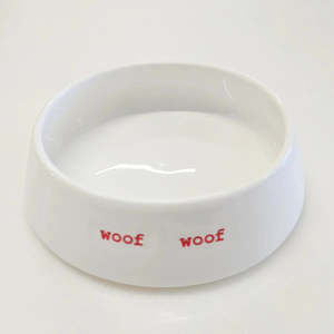 Dog Bowl - Woof Woof