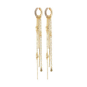 Pilgrim Jewellery: True Earrings Gold-plated