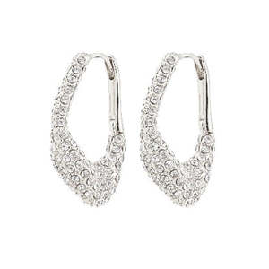 Pilgrim Jewellery: Fenix Earrings Silver-plated
