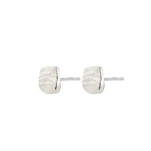 Pilgrim Jewellery: Sense Stud Earrings - Silver Plated