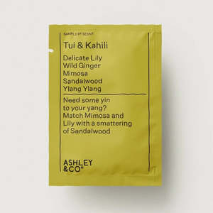 Ashley And Co: Ashley & Co Sootherup Hand & Body Lotion - Tui & Kahili Sample Sachet 10ml