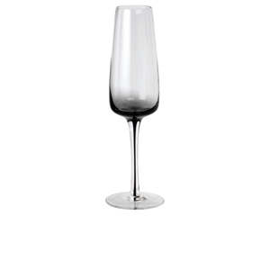Broste Smoke Champagne Glass - Set/4