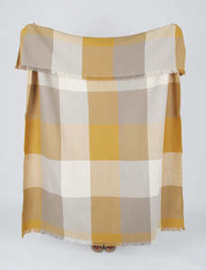 Gifting: Giant Check Throw Mustard
