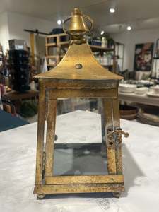 All: French Country Charlotte Lantern Gold