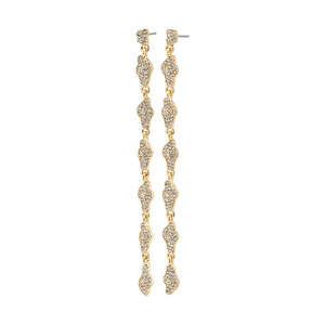 Pilgrim Jewellery: Basil Earrings - Gold Plated