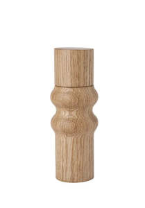 Broste Copenhagen: Broste Salt/Pepper Grinder Edgar Two Ring - Natural