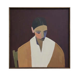 Rory - Hand Embellished Framed Canvas