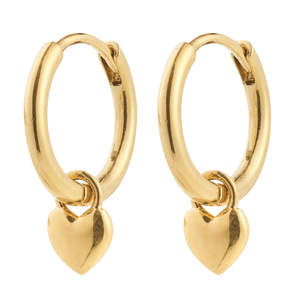 Pilgrim Jewellery: Alaia Recycled Earrings - Gold Plated