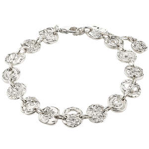 Fire Bracelet - Silver Plated