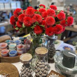 Perfect Additions: Cilliandra Red Spray 58cm