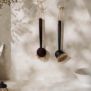 Simple Things Dish Screw Brush -black