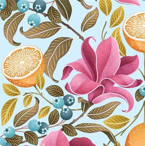 New: Lemons & Magnolias Napkins
