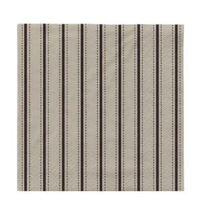Broste Copenhagen: BROSTE Paper Napkin Dolly - Black/Off-White