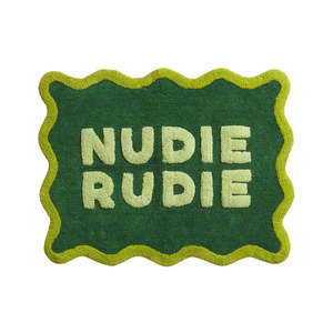 Sage and Clare - Amalie Nudie Bath Mat - Kelp