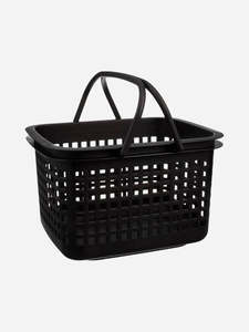 Cestino Basket and Lid - Black