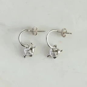 Love Struck Hoop Studs
