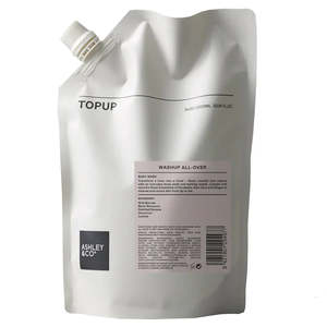 Ashley And Co: Ashley & Co Wash Up All Over Topup Refill Pouch | Botanical Body Wash | Bonberry