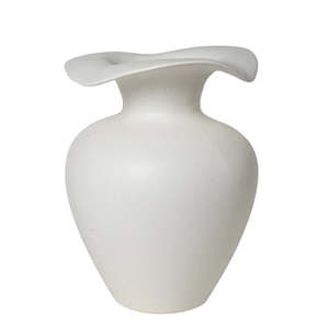 BROSTE Vase Florentina M - Off-White