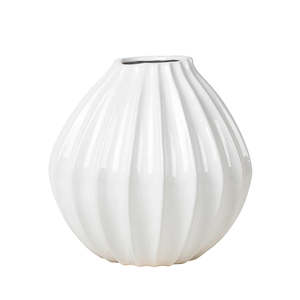 BROSTE Vase Wide Medium White