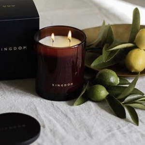 Kingdom LEMONGRASS & LIME - LUXURY SOY CANDLE