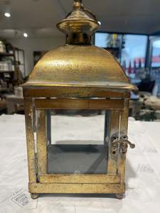 French Country Sylvie Lantern Gold