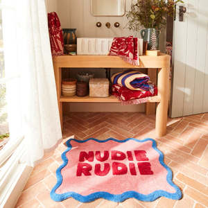 Sage and Clare - Amalie Nudie Bath Mat - Hibiscus