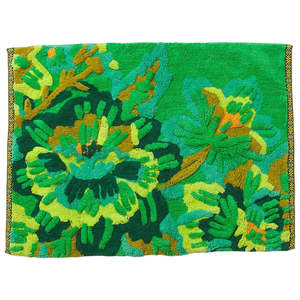 Bathroom: Sage and Clare Eliza Bath Mat - Spring Green
