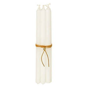Broste Copenhagen: Broste Candle S/8 Ivory D12mm