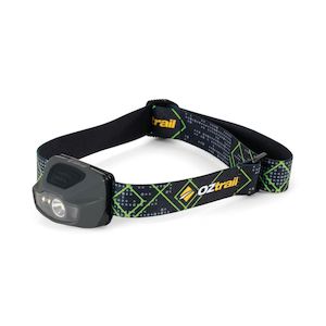Oztrail: OZtrail Lumos FP300 Dual Powered Headlamp